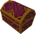 A red chest as it appears in Wonderland