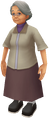 Citizen seen during "Arrival in Hollow Bastion" cutscene.