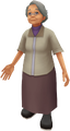 Citizen seen during "Arrival in Hollow Bastion" cutscene.