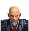 Master Xehanort's Data Greeting portrait in Kingdom Hearts III Re Mind.