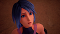 Aqua freezes upon seeing multiple Anti-Aquas in place of the Demon Tide.