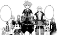 The Seven Guardians of Light in the Kingdom Hearts III manga.