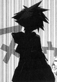 Shadow Sora in the Kingdom Hearts manga.