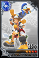 A Sora, Donald, and Goofy R+ Magic Card
