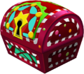 A large chest as it appears in Prankster's Paradise