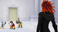 Axel teases Sora and reveals that he was merely playing with the boy.