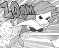 Ariel in the Kingdom Hearts manga.