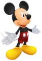 Mickey in his original clothes.