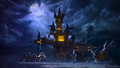 Castle Oblivion as it appears in a Kingdom Hearts III cutscene.