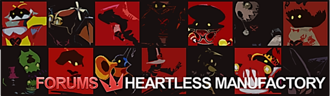 Header image for the Heartless Manufactory. And yes, I am not dead. I am just taken up at the moment.