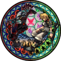 Ventus's second heart station from Kingdom Hearts Birth by Sleep, used as a coaster design.