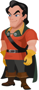 Gaston as he appears in Kingdom Hearts χ