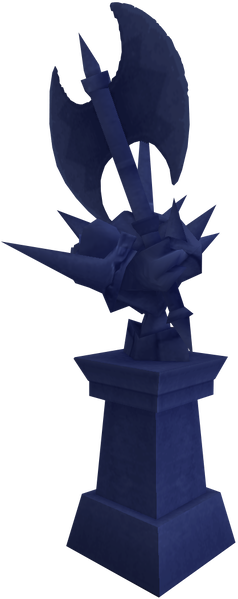 File:Gargoyle Warrior (Statue) KHII.png