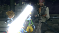Sora's Keyblade returns from Jack Sparrow