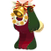 the Christmas Bear (クリスマスベア, Kurisumasu bea?) clothes