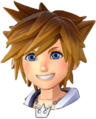 Sora's normal Double Form Sprite when visiting Toy Box.