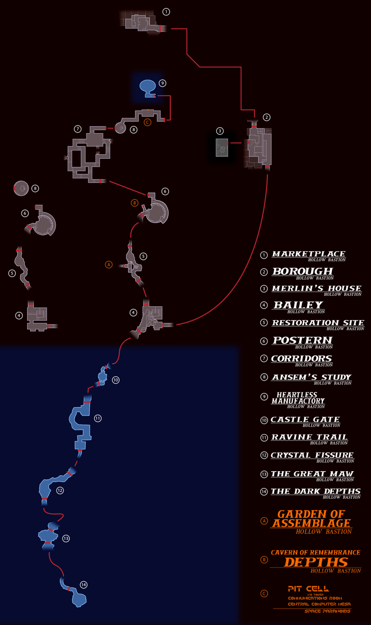 Radiant Garden Kingdom Hearts Wiki, the Kingdom Hearts encyclopedia