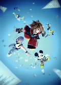 KH3D Promotional Art from the Ultimania